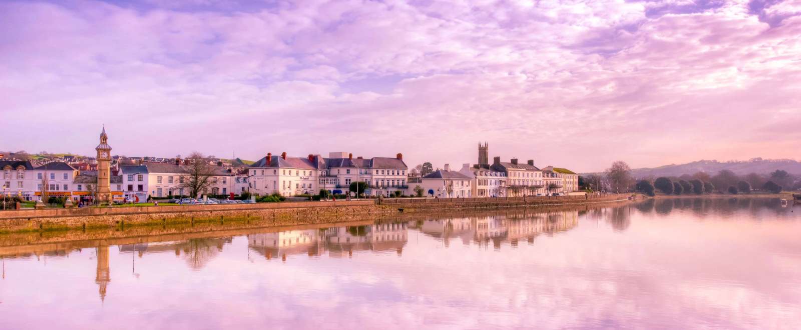 Imperial Hotel Exterior View from River Taw